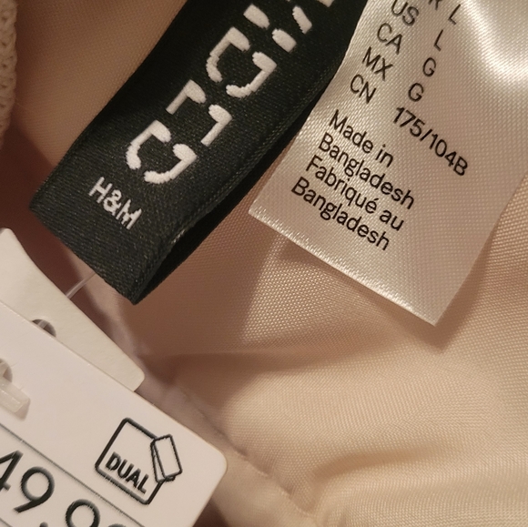 Padded bomber jacket light beige/cream - Picture 7 of 7